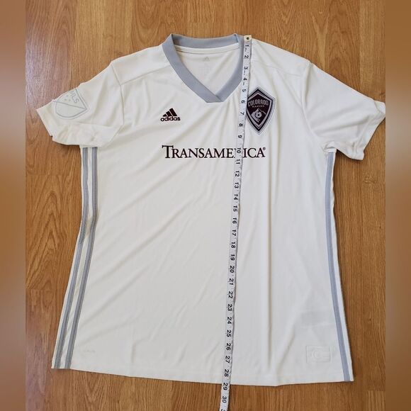 Adidas MLS Colorado Rapids 96 Transamerica Jersey sz XL - Picture 7 of 10